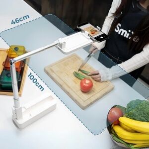 Hey Paparazzo Olivia Adjustable White Phone Stand